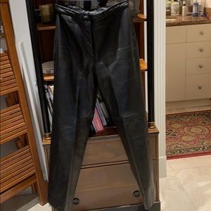 Sienna Studio leather fabulous designer pants